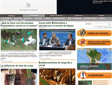 Tablet Screenshot of campodiario.com.ar